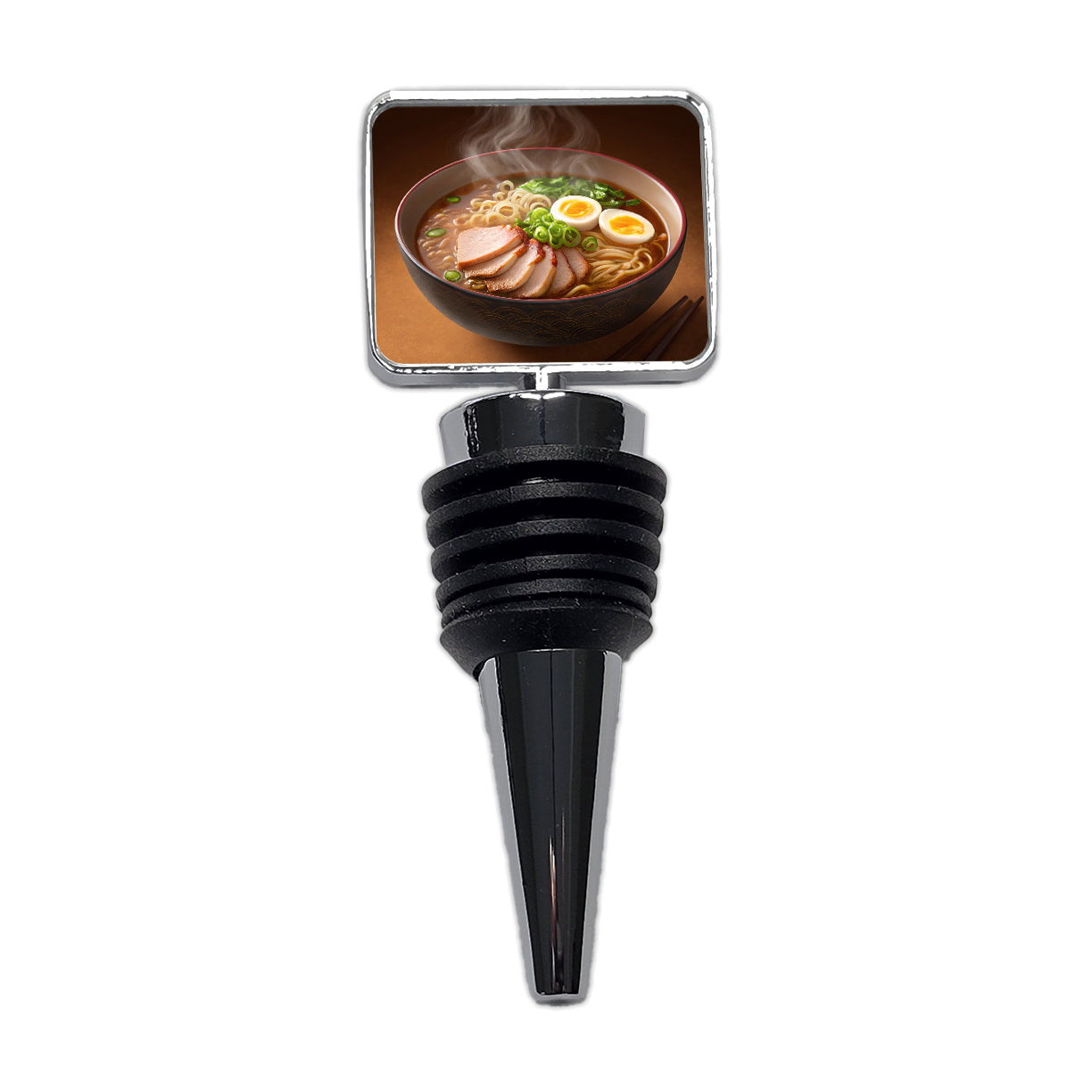 Ramen Bowl Noodles Dinner Wine Bottle Stopper