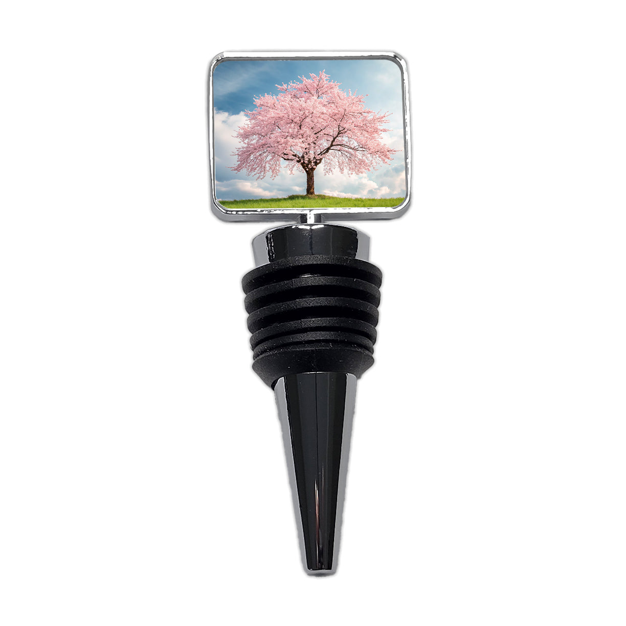 Sakura Cherry Blossom Tree Japan Beautiful Flowers Wine Bottle Stopper