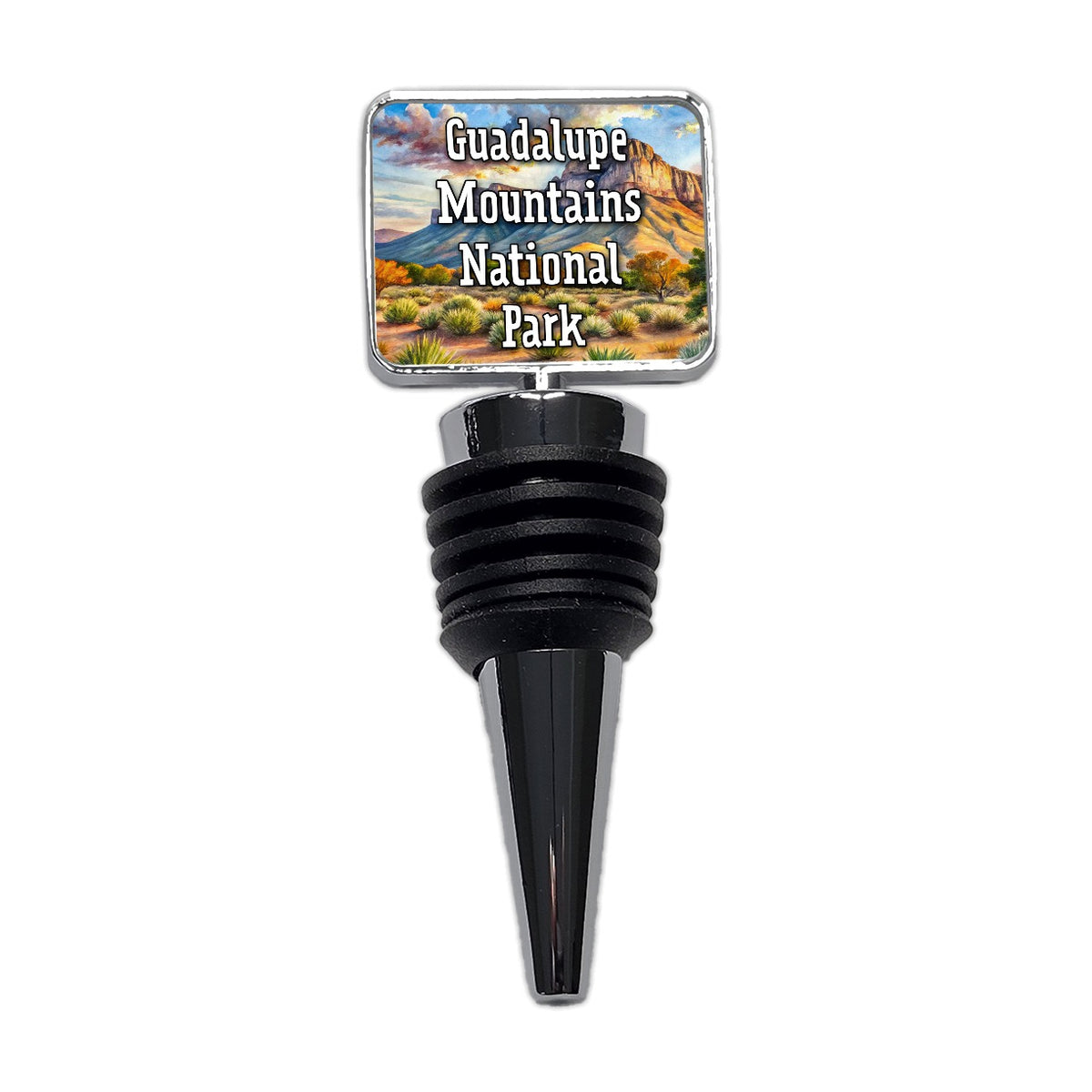 Guadalupe Mountains National Park Texas Wine Bottle Stopper