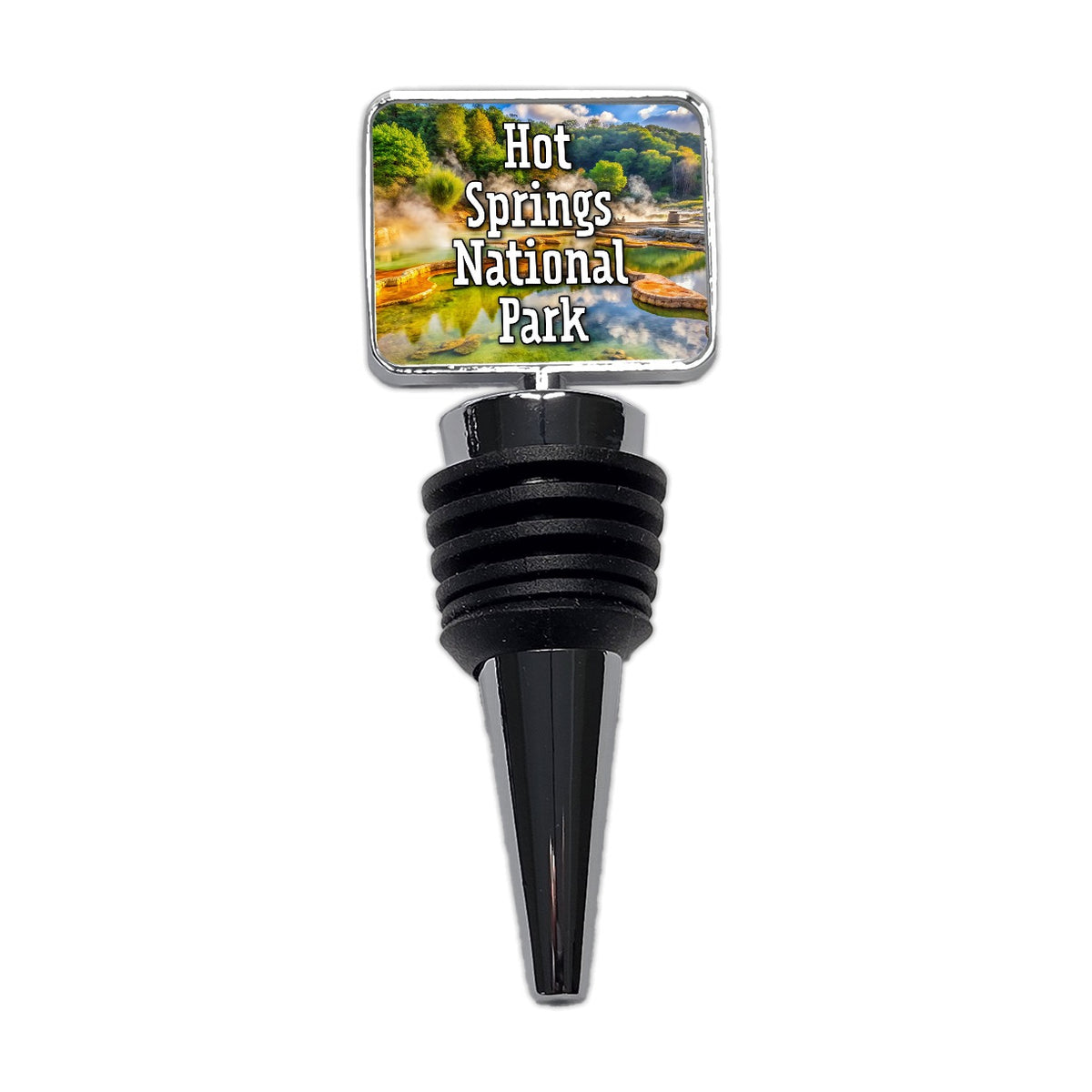 Hot Springs National Park Arkansas Wine Bottle Stopper