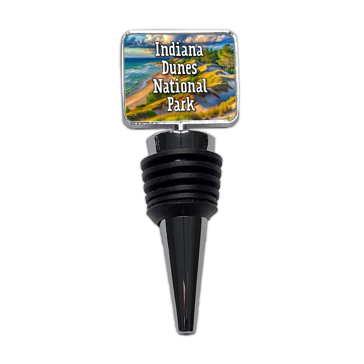 Indiana Dunes National Park Indiana Wine Bottle Stopper