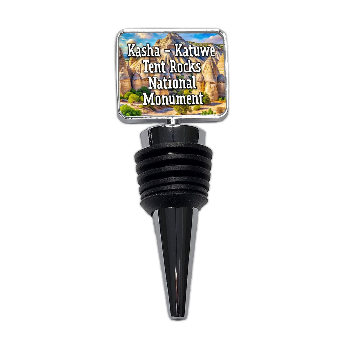 Kasha - Katuwe Tent Rocks National Monument New Mexico Wine Bottle Stopper