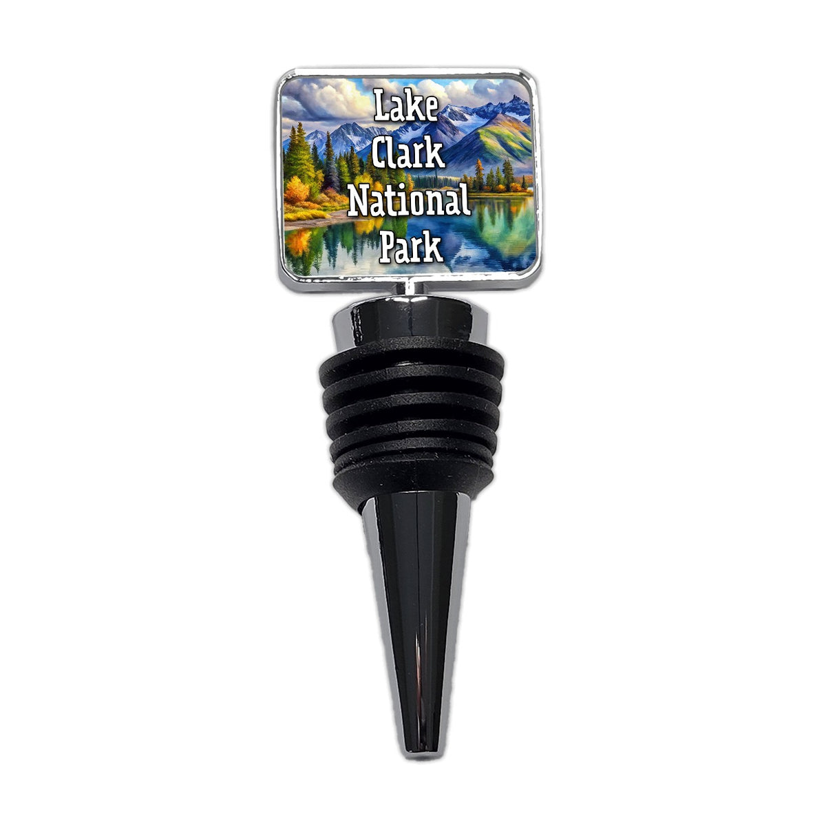 Lake Clark National Park Alaska Wine Bottle Stopper
