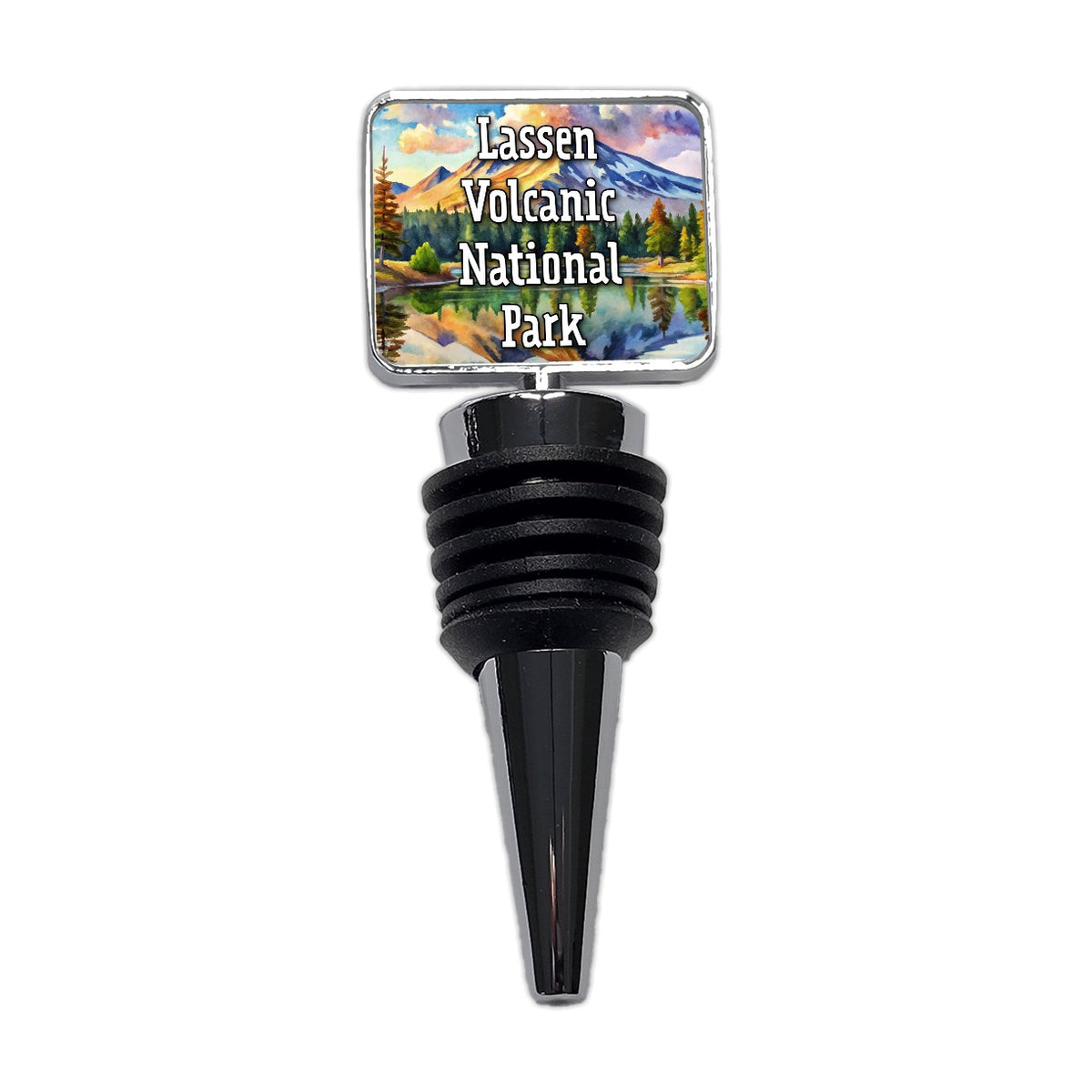 Lassen Volcanic National Park California Wine Bottle Stopper