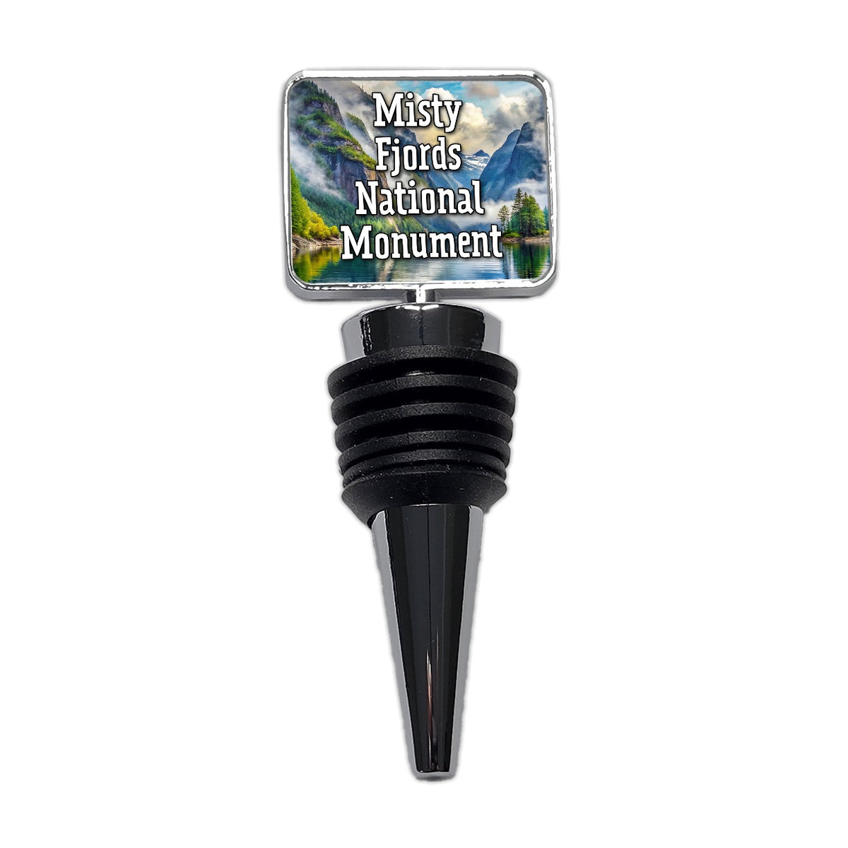 Misty Fjords National Monument Alaska Wine Bottle Stopper