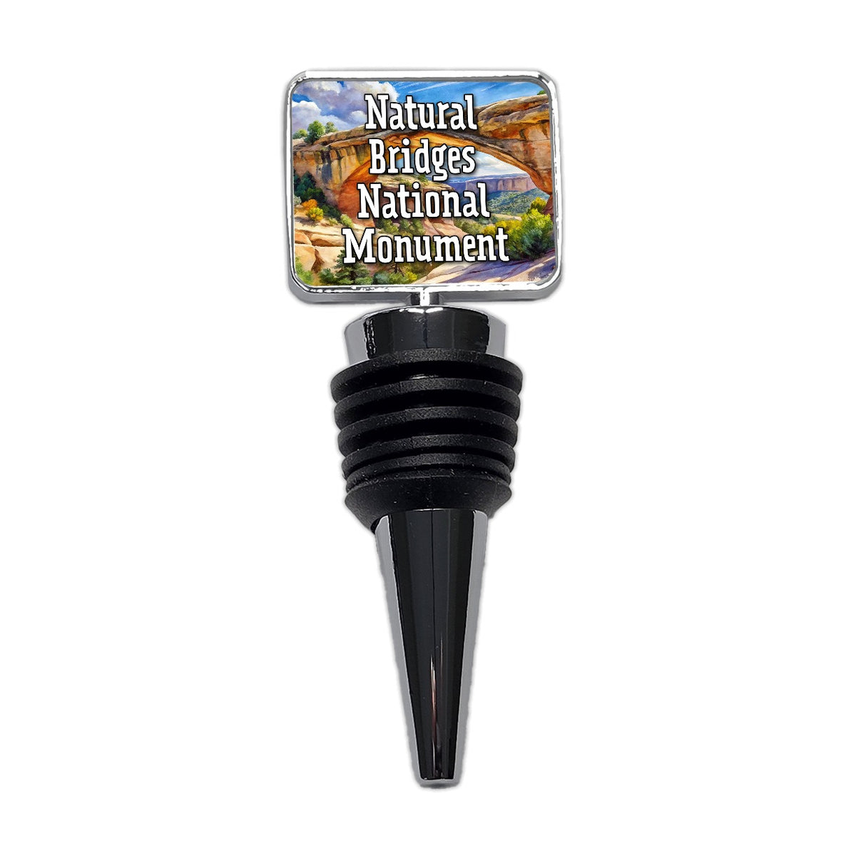 Natural Bridges National Monument Utah Wine Bottle Stopper