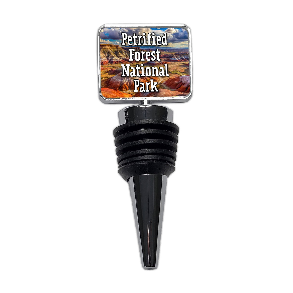 Petrified Forest National Park Arizona Wine Bottle Stopper