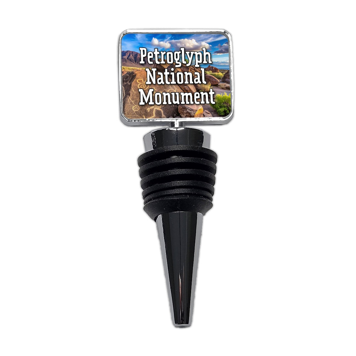 Petroglyph National Monument New Mexico Wine Bottle Stopper