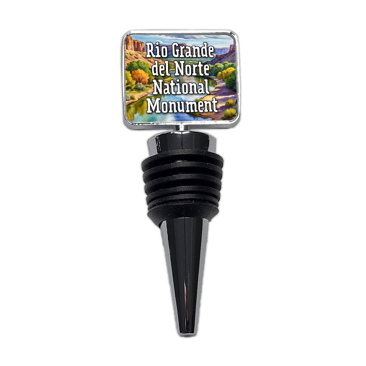Rio Grande del Norte National Monument New Mexico Wine Bottle Stopper