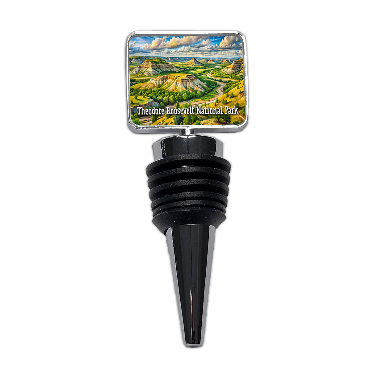Theodore Roosevelt National Park North Dakota Wine Bottle Stopper