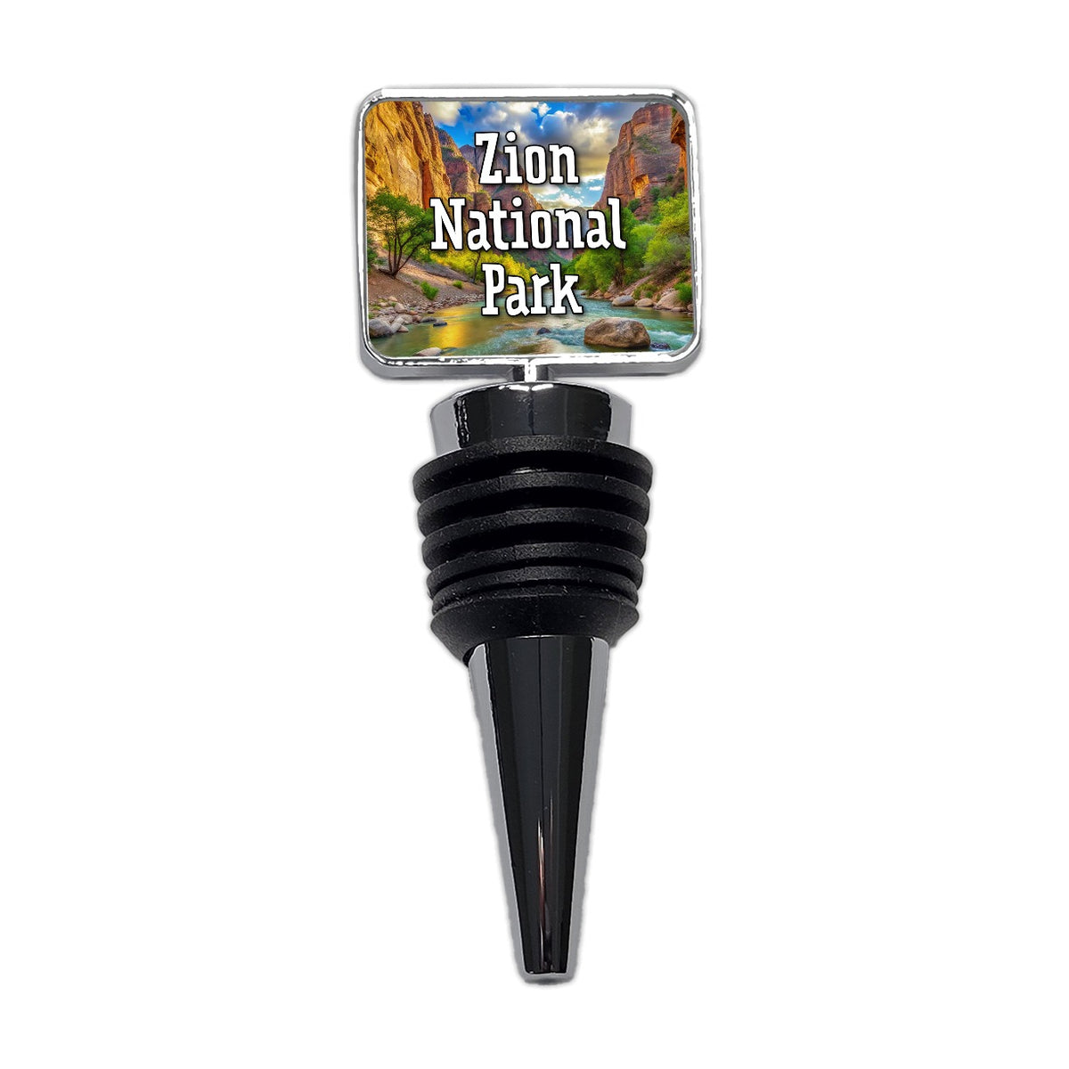 Zion National Park Utah Wine Bottle Stopper