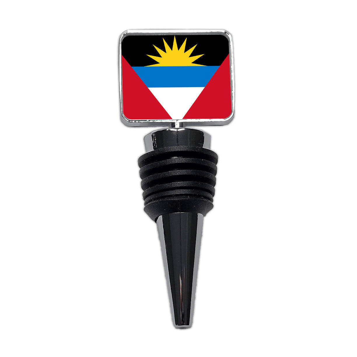 Antigua and Barbuda Country Flag Wine Bottle Stopper