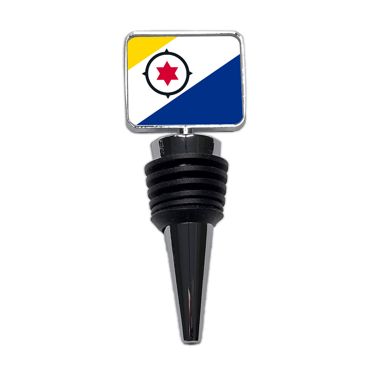 Bonaire, Sint Eustatius and Saba Country Flag Wine Bottle Stopper
