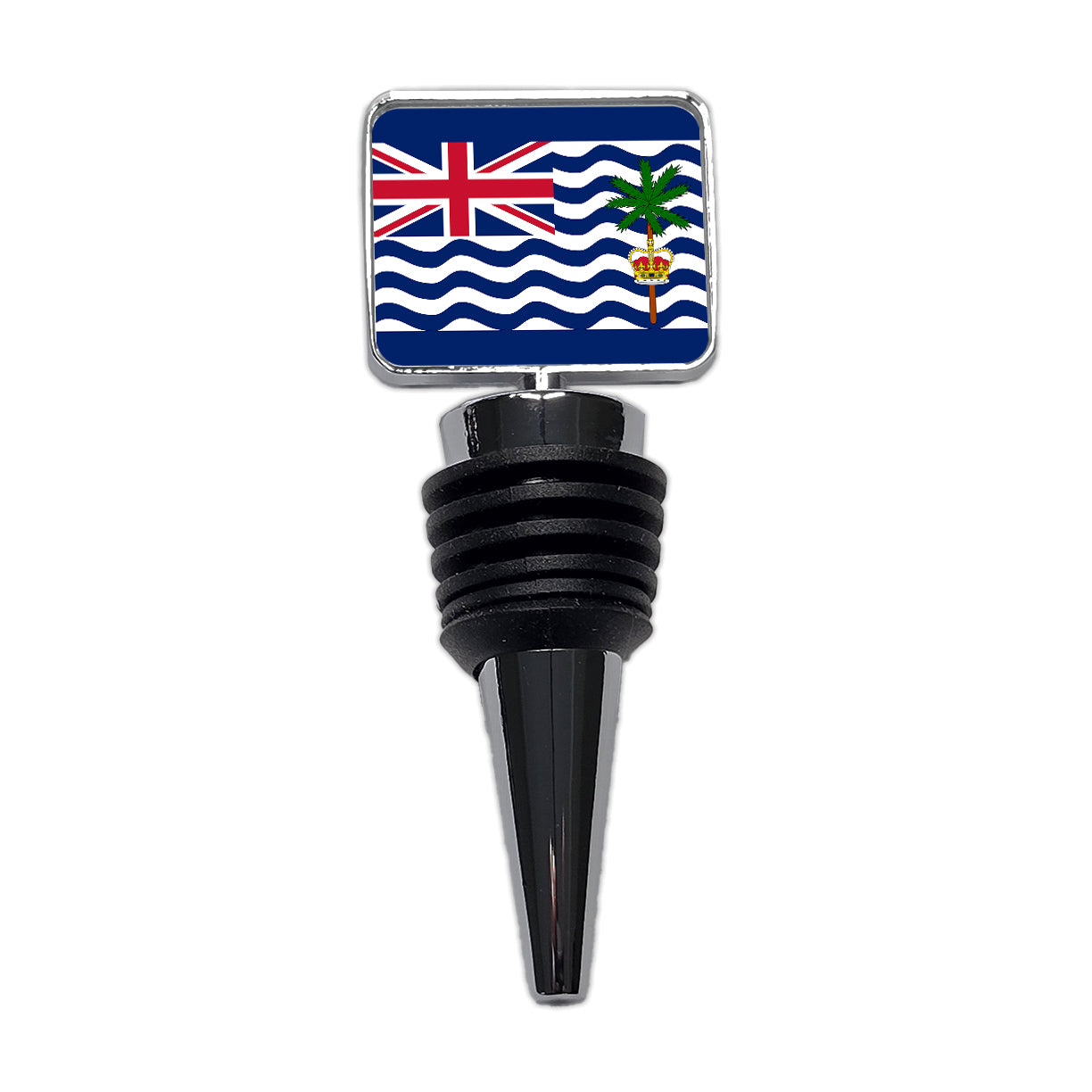 British Indian Ocean Territory Country Flag Wine Bottle Stopper