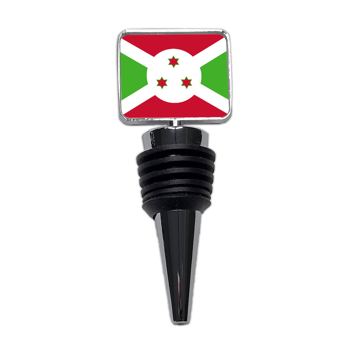 Burundi Country Flag Wine Bottle Stopper