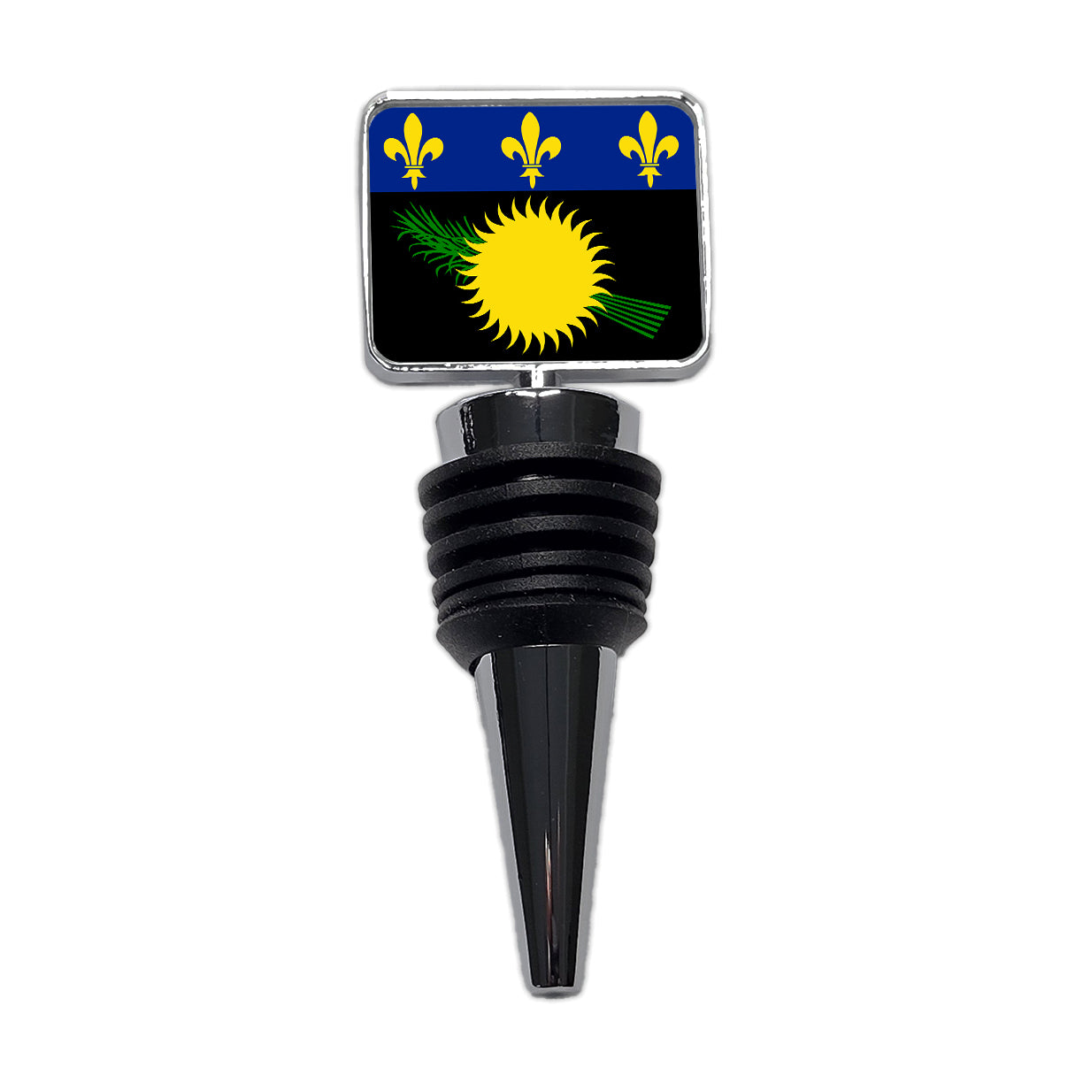 Guadeloupe Country Flag Wine Bottle Stopper
