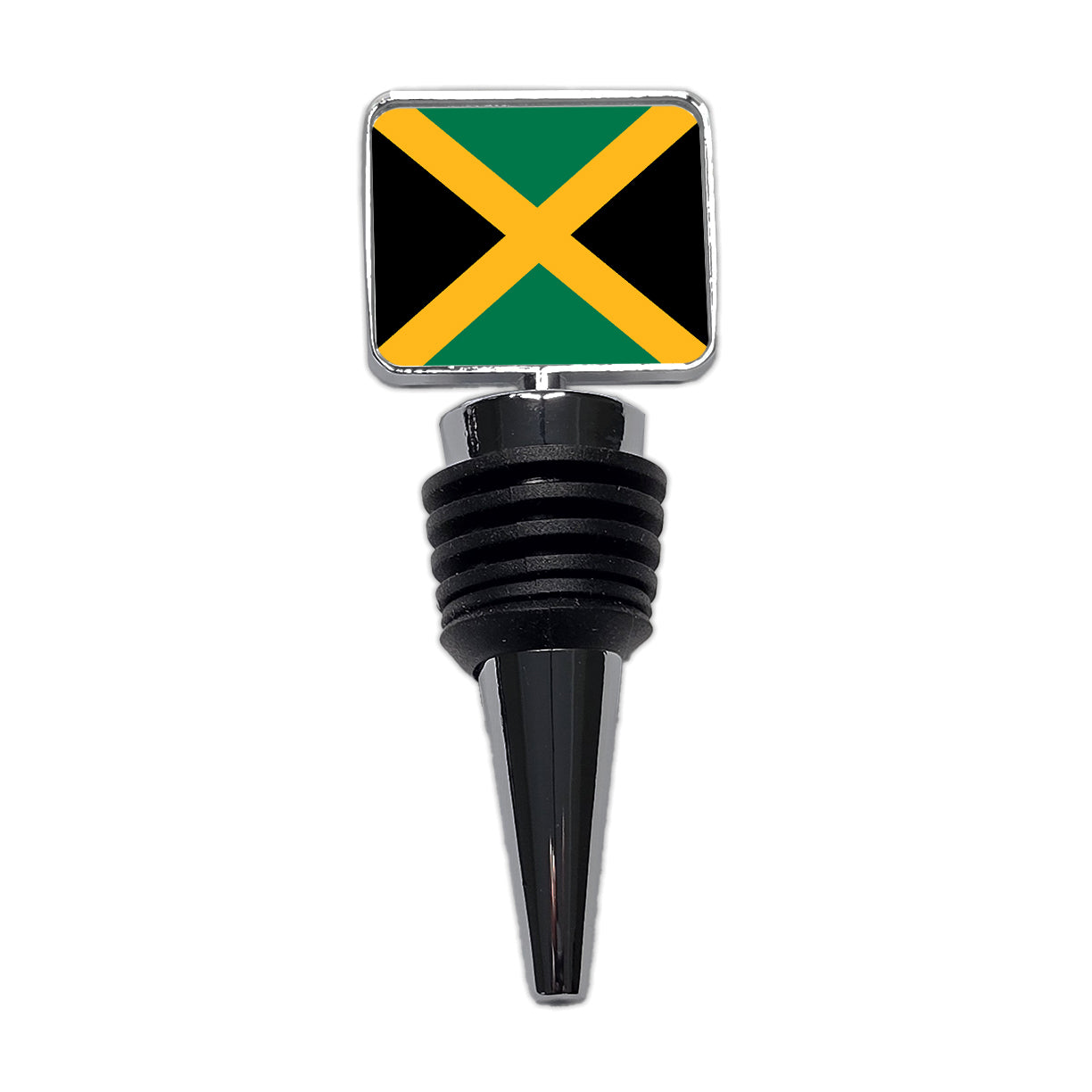 Jamaica Country Flag Wine Bottle Stopper