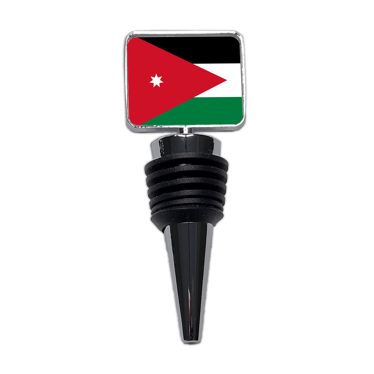 Jordan Country Flag Wine Bottle Stopper