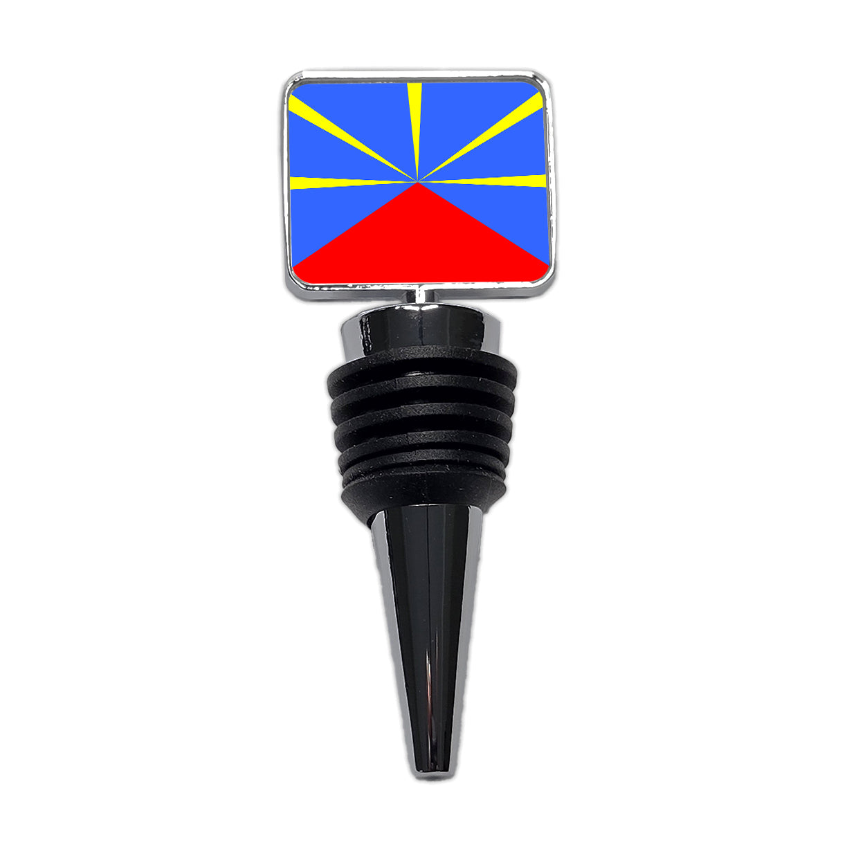 Réunion Country Flag Wine Bottle Stopper