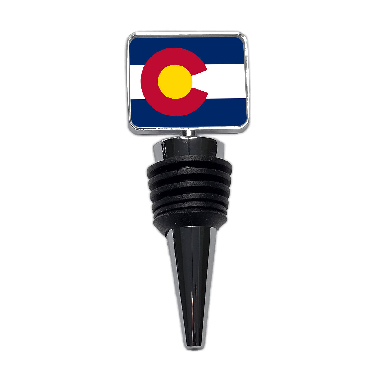 Colorado CO State Flag Wine Bottle Stopper