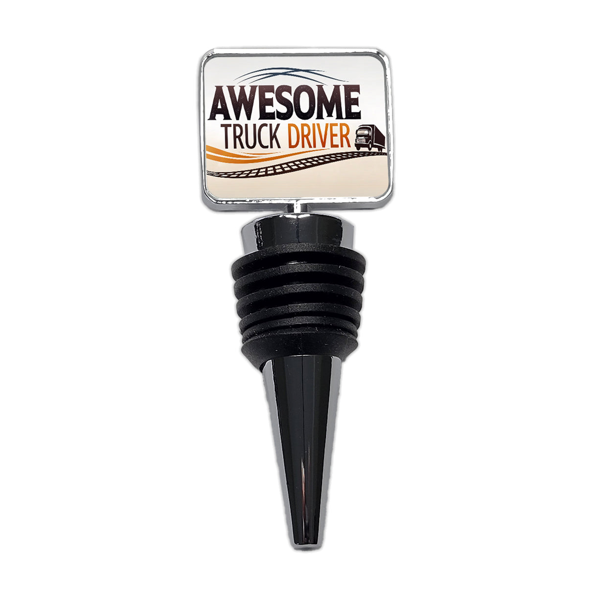 Awesome Truck Driver Inspirational Wine Bottle Stopper