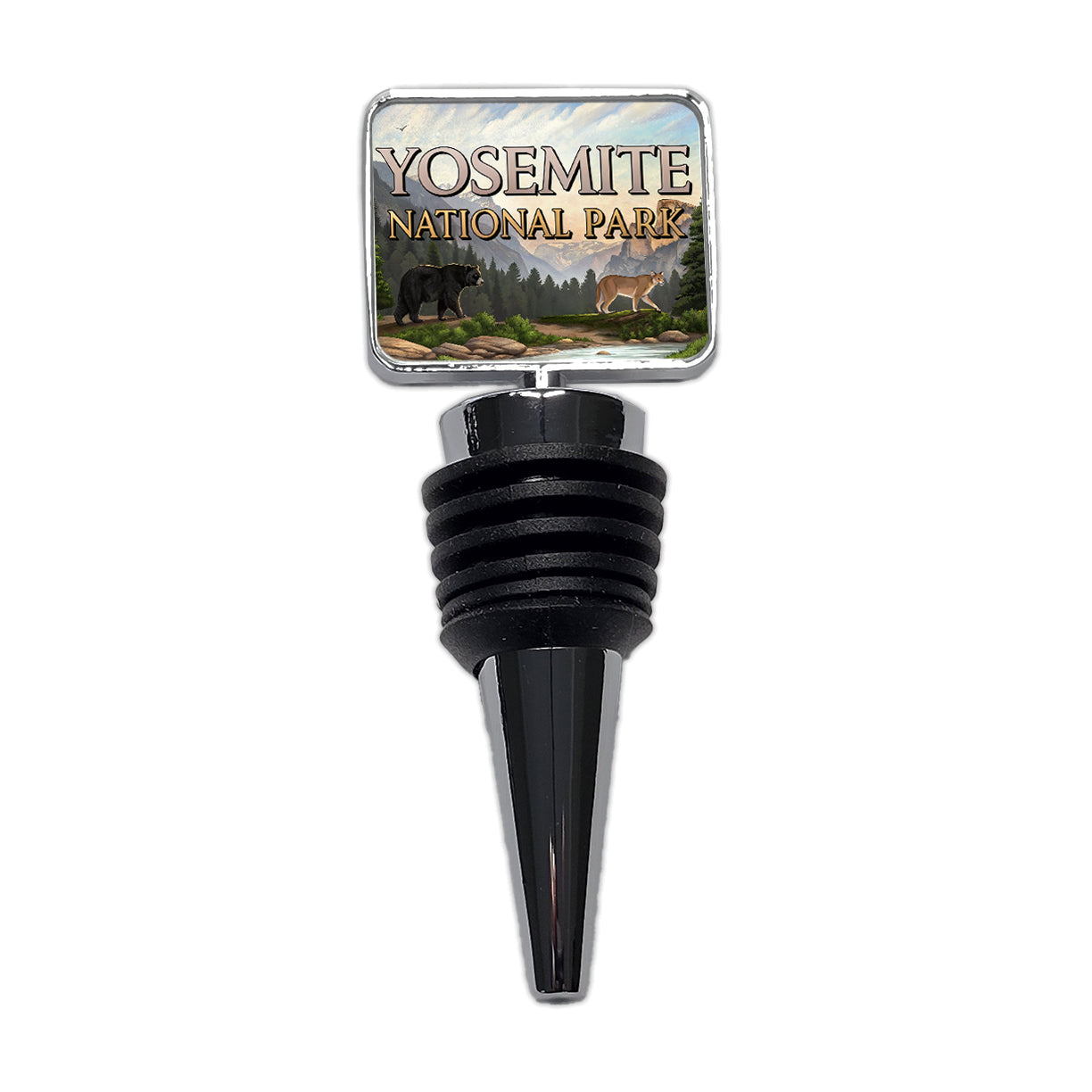 Yosemite National Park Animals Wine Bottle Stopper