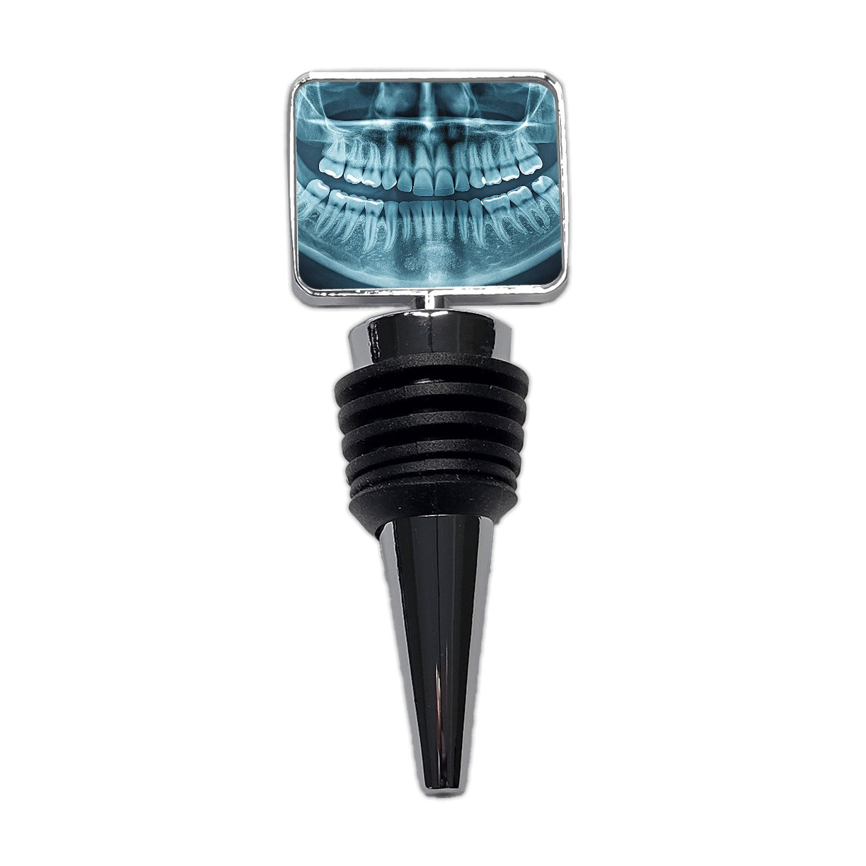 Dental X-Ray Mouth Teeth Dentist Wine Bottle Stopper