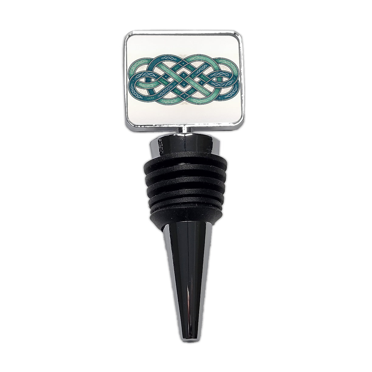 Irish Celtic Intricate Knot Wine Bottle Stopper