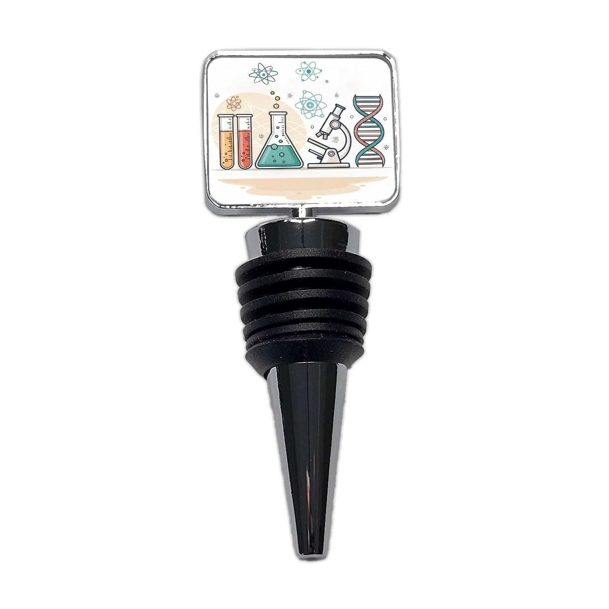 Science Laboratory Chemistry Biology Physics Wine Bottle Stopper