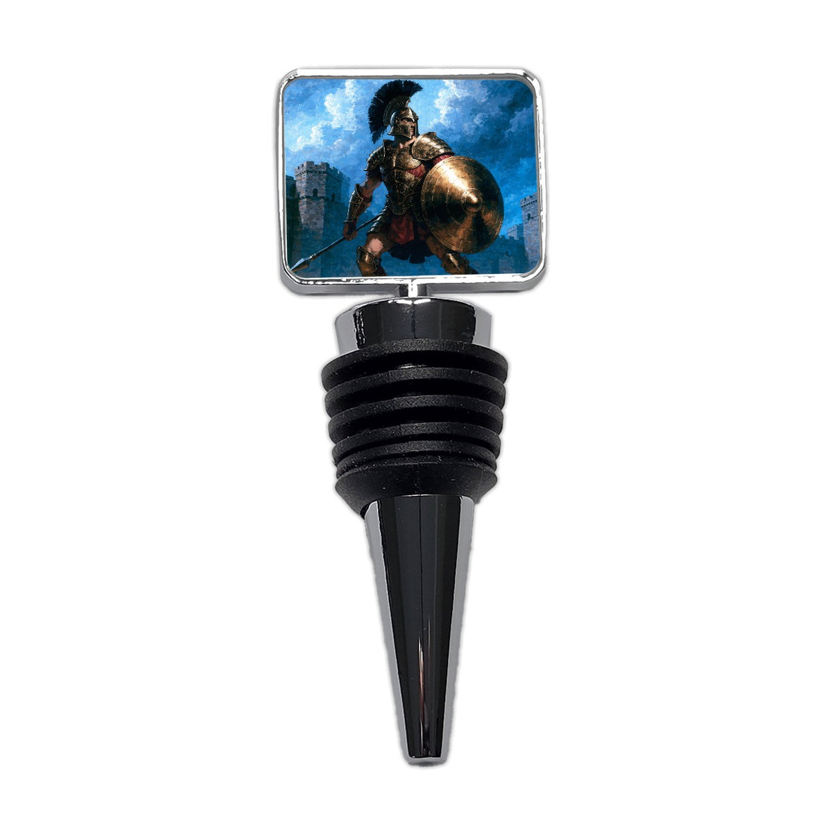Achilles Greek Warrior Wine Bottle Stopper