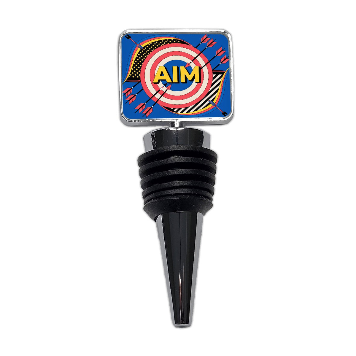 Archery Bow Arrow Target Wine Bottle Stopper