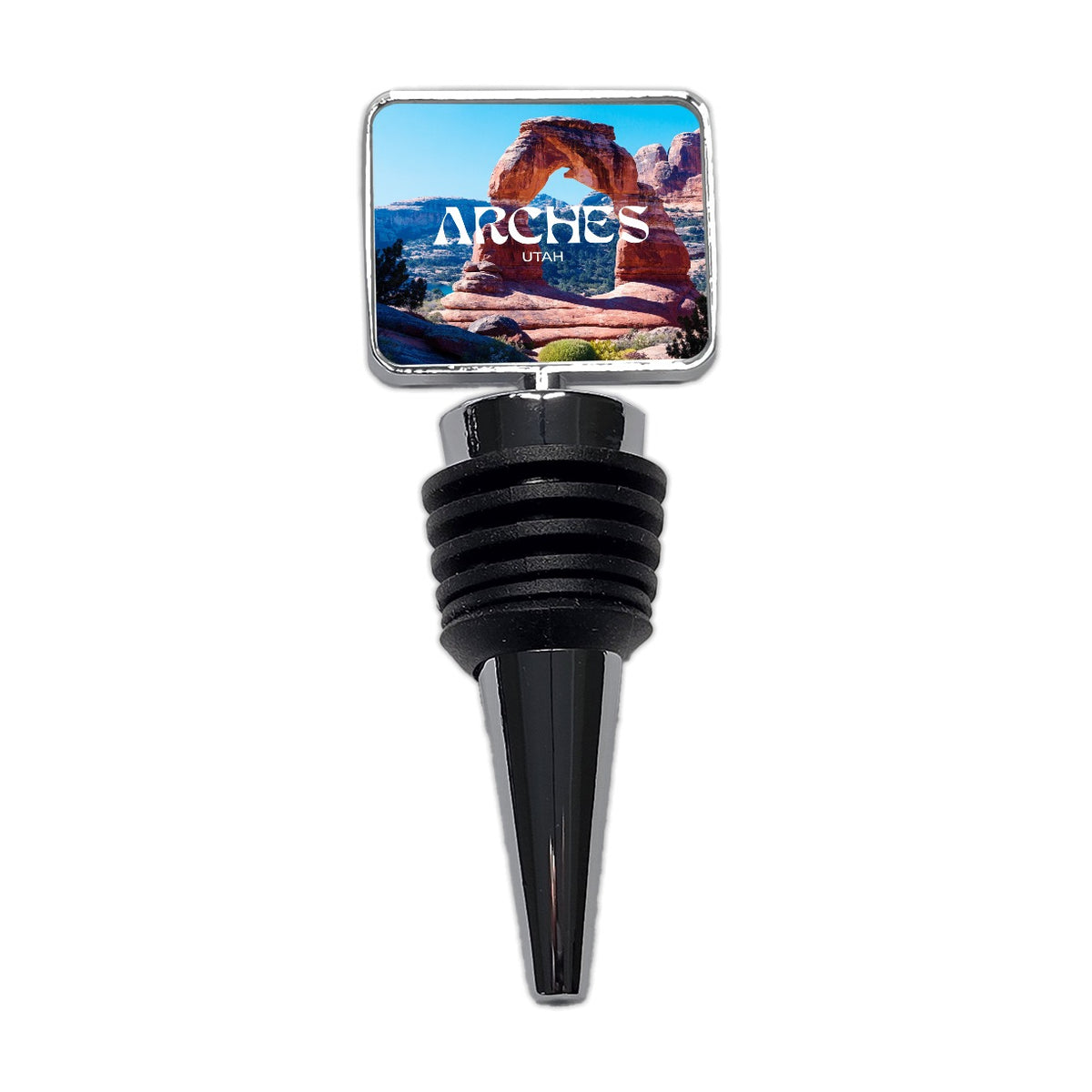 Arches Utah Travel Wine Bottle Stopper