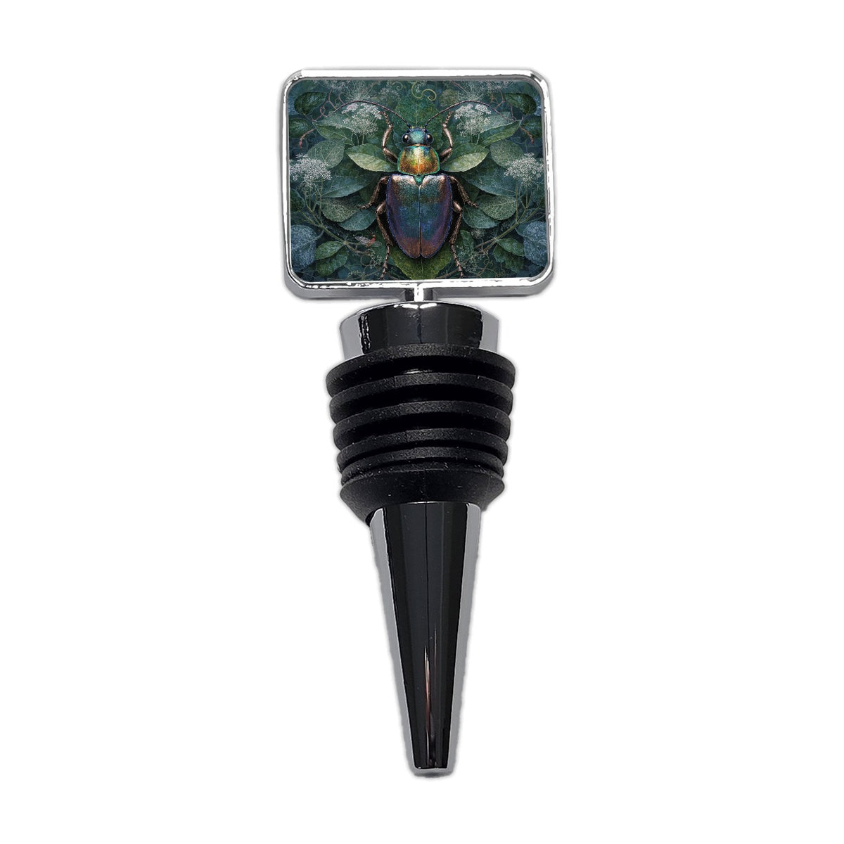 Beetle Botanical Garden Wine Bottle Stopper