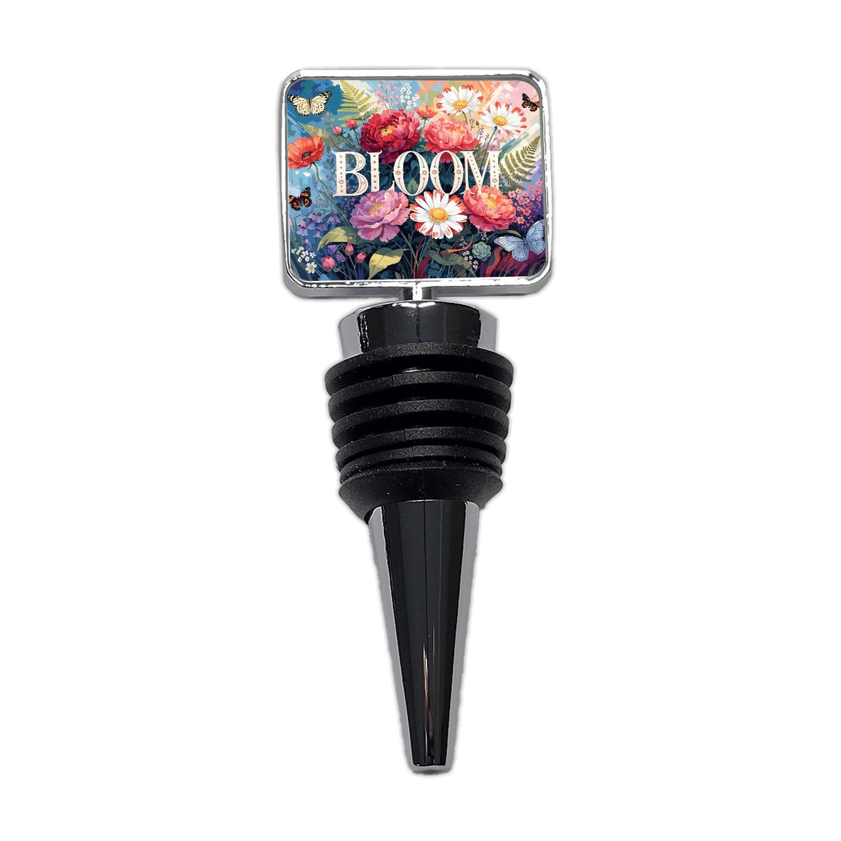 Bloom Gardening Flowers Floral Wine Bottle Stopper