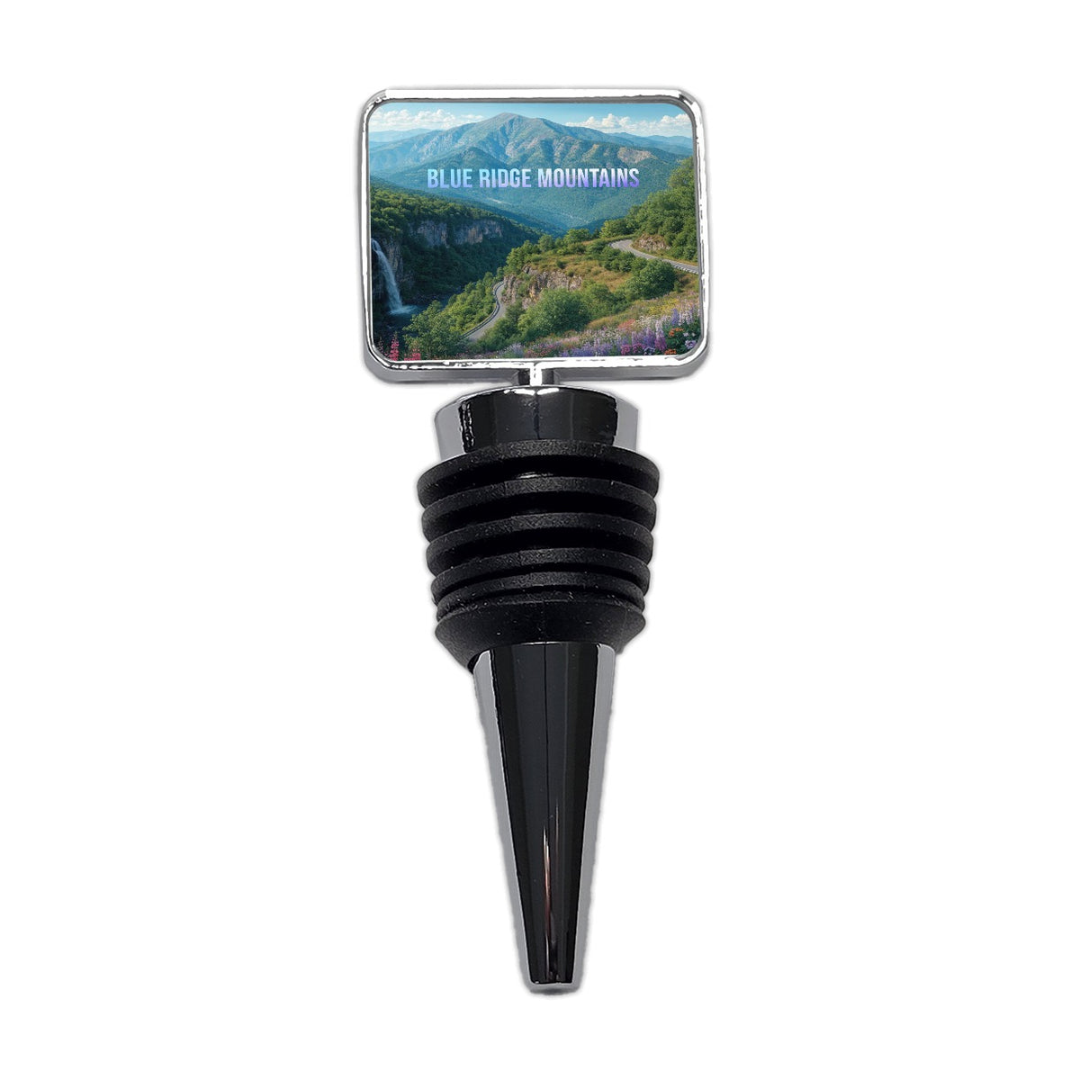Blue Ridge Mountains Appalachian Travel Wine Bottle Stopper