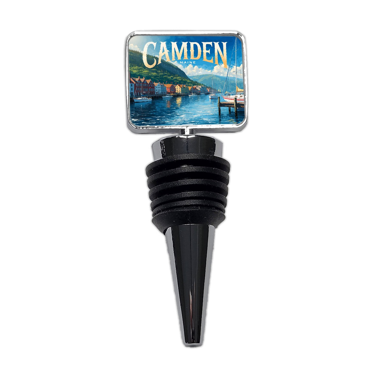 Camden Maine Travel Wine Bottle Stopper
