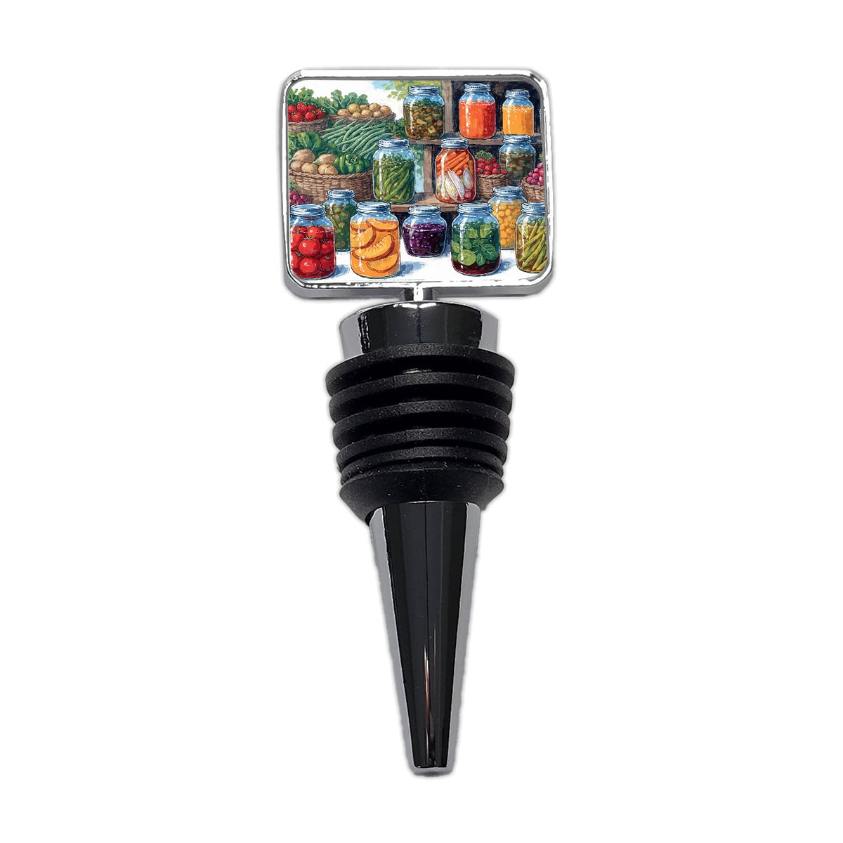 Canning Preserving Garden Wine Bottle Stopper
