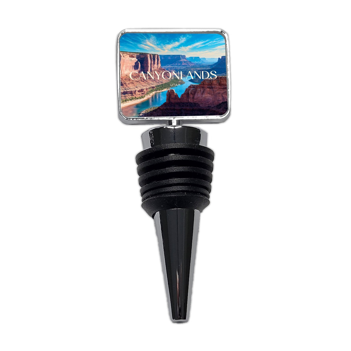 Canyonlands Utah Travel Wine Bottle Stopper