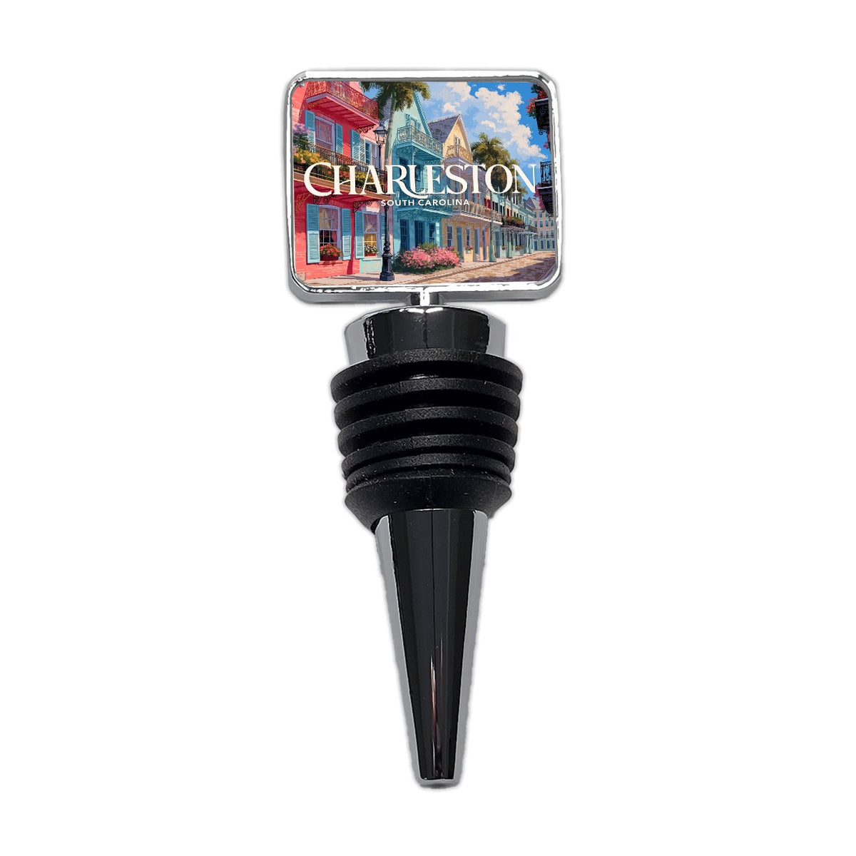 Charleston South Carolina Travel Wine Bottle Stopper