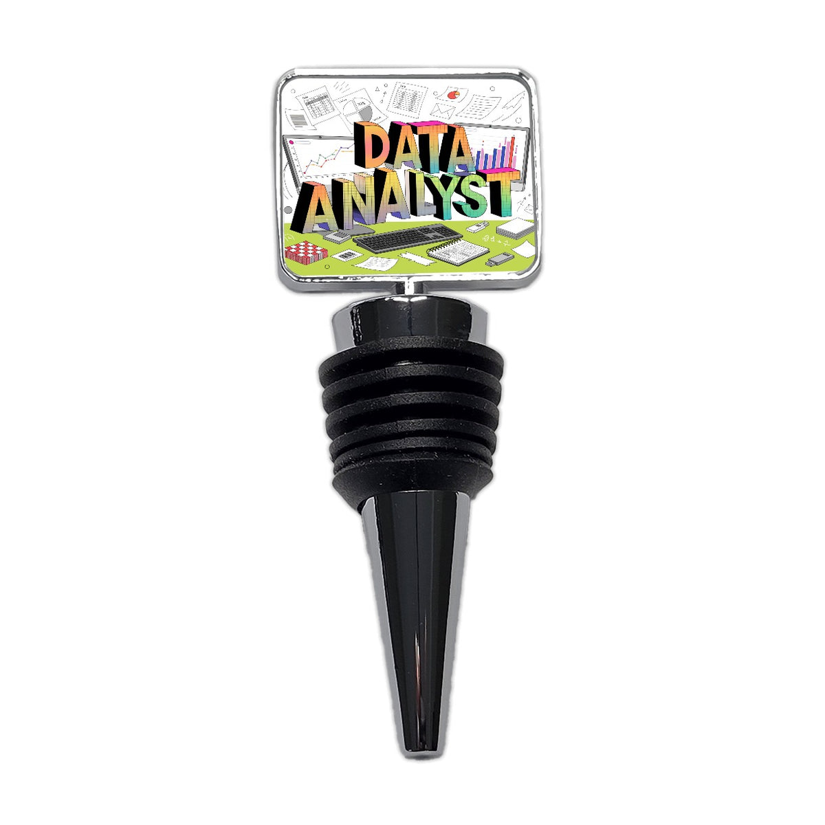 Data Analyst Wine Bottle Stopper