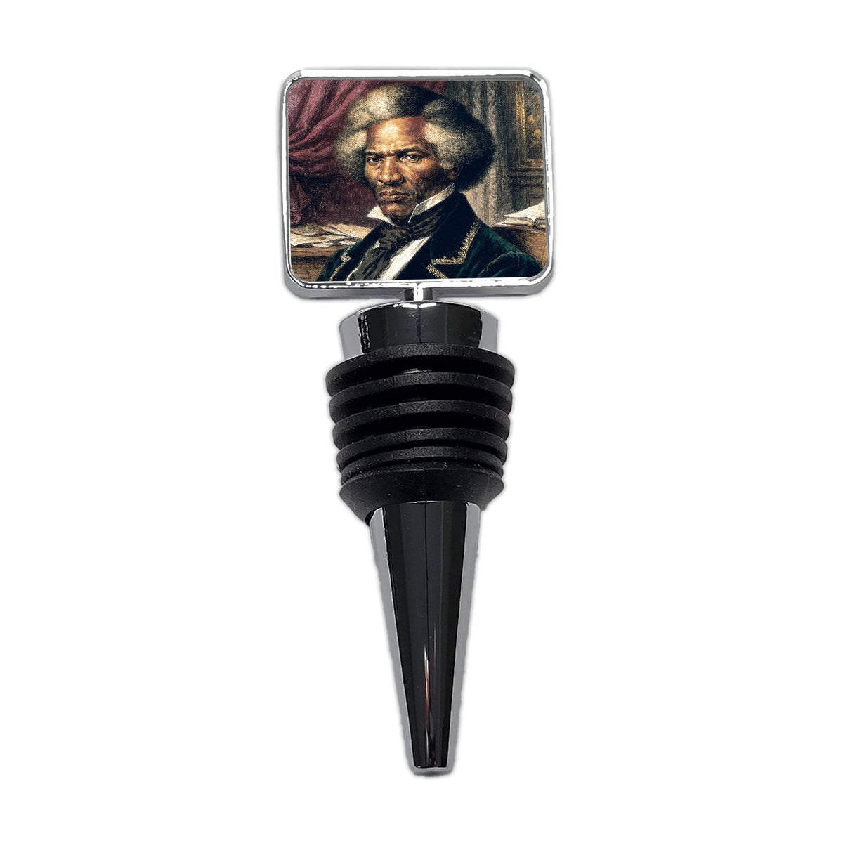 Frederick Douglass Abolitionist Wine Bottle Stopper