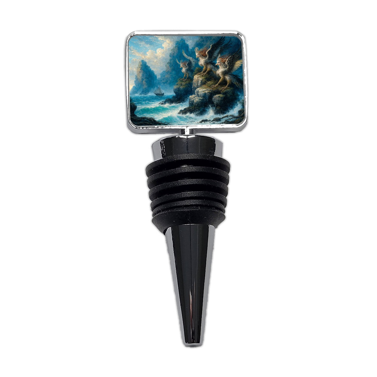 Greek Mythology Sirens Wine Bottle Stopper