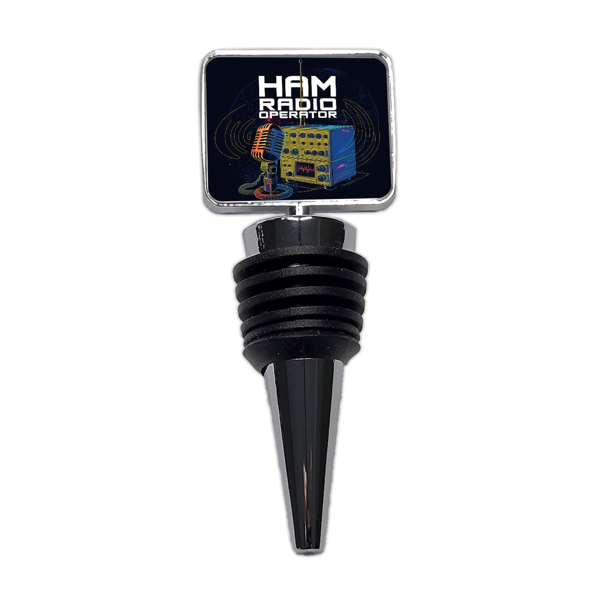 Ham Radio Operator Wine Bottle Stopper