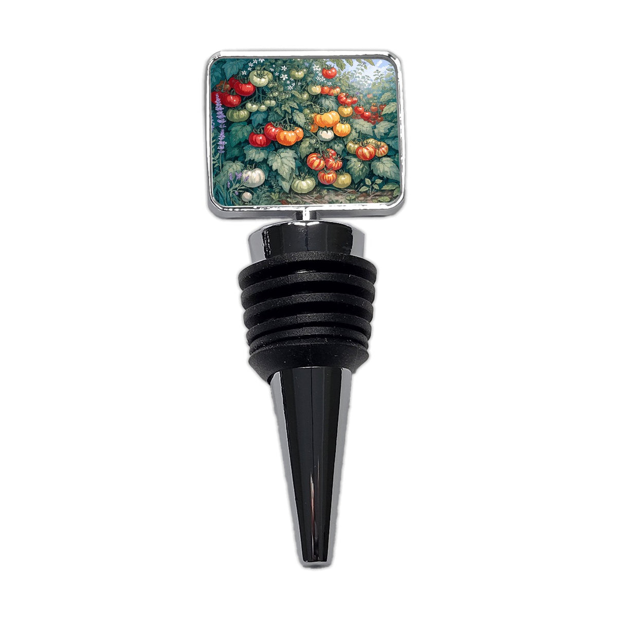 Heirloom Tomato Garden Wine Bottle Stopper