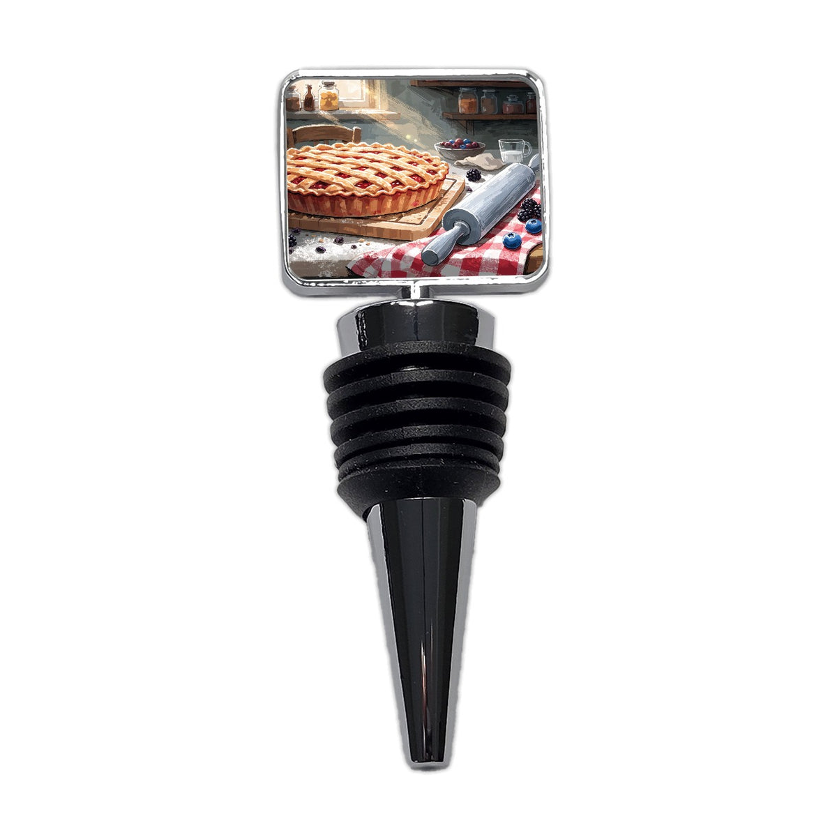 Homemade Pie Baking Wine Bottle Stopper