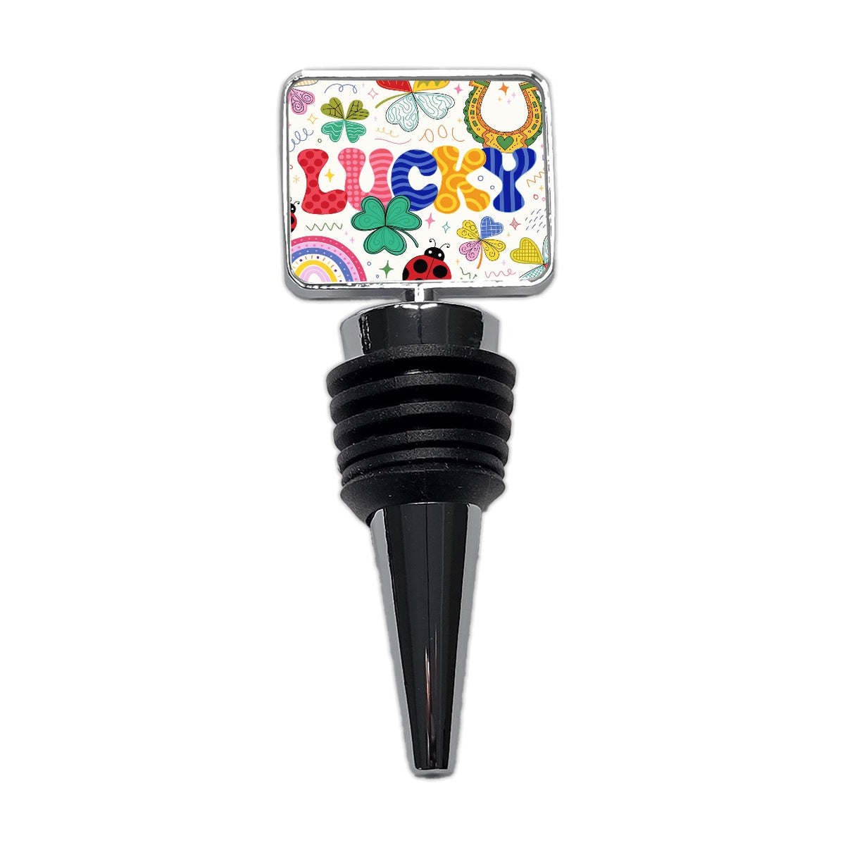 Lucky Cute Colorful Wine Bottle Stopper