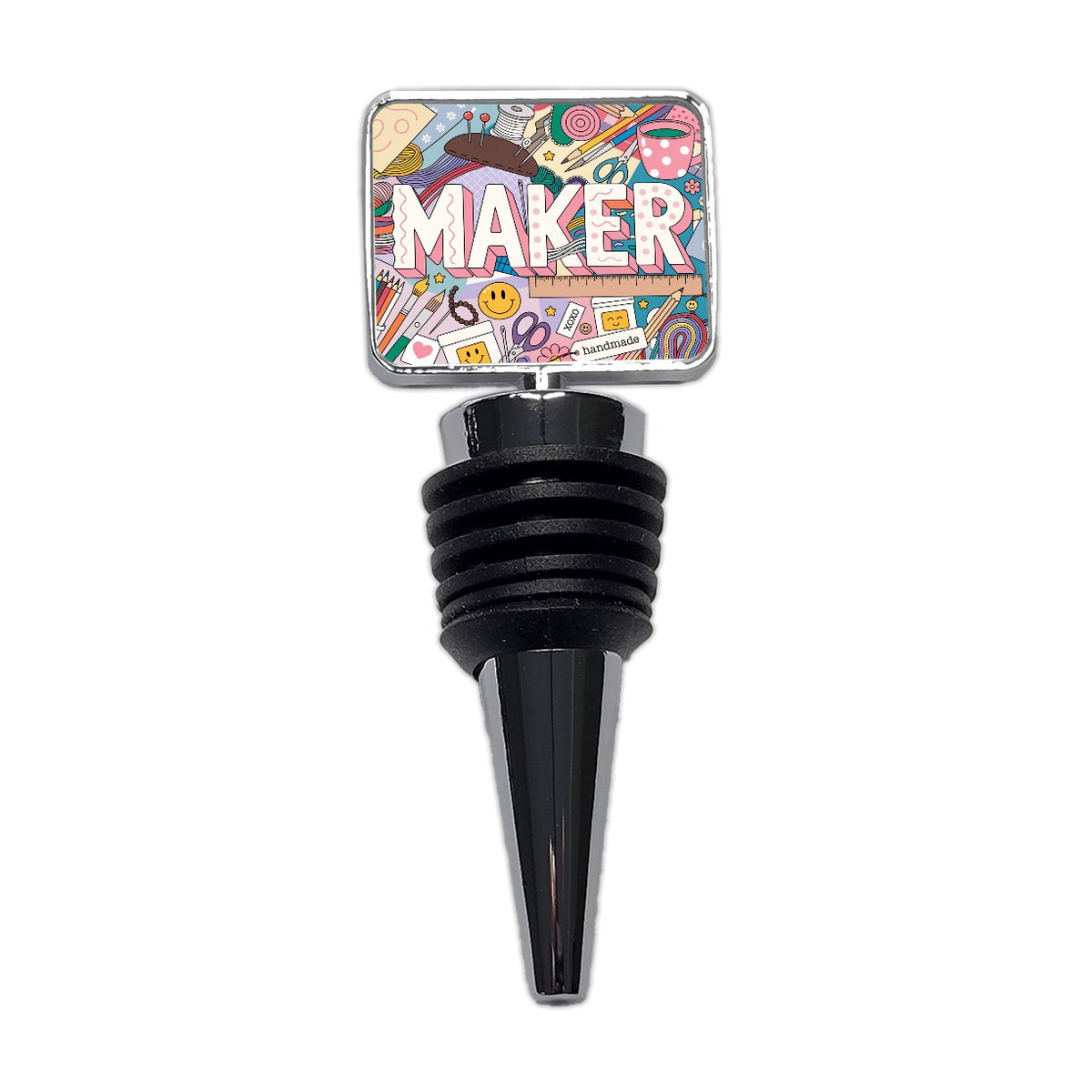 Maker Crafting Handmade Sewing Cute Wine Bottle Stopper
