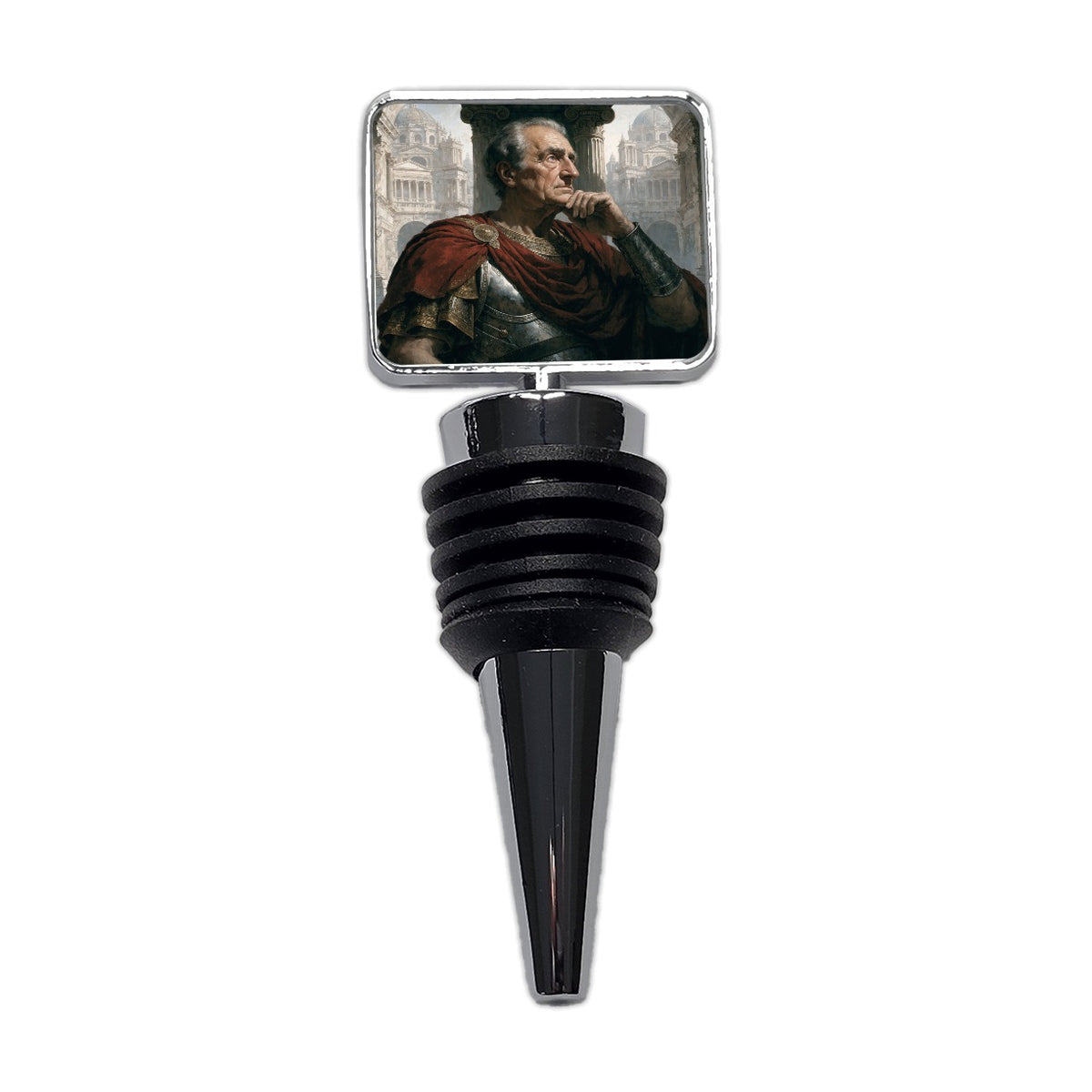 Marcus Aurelius Roman Emperor Wine Bottle Stopper