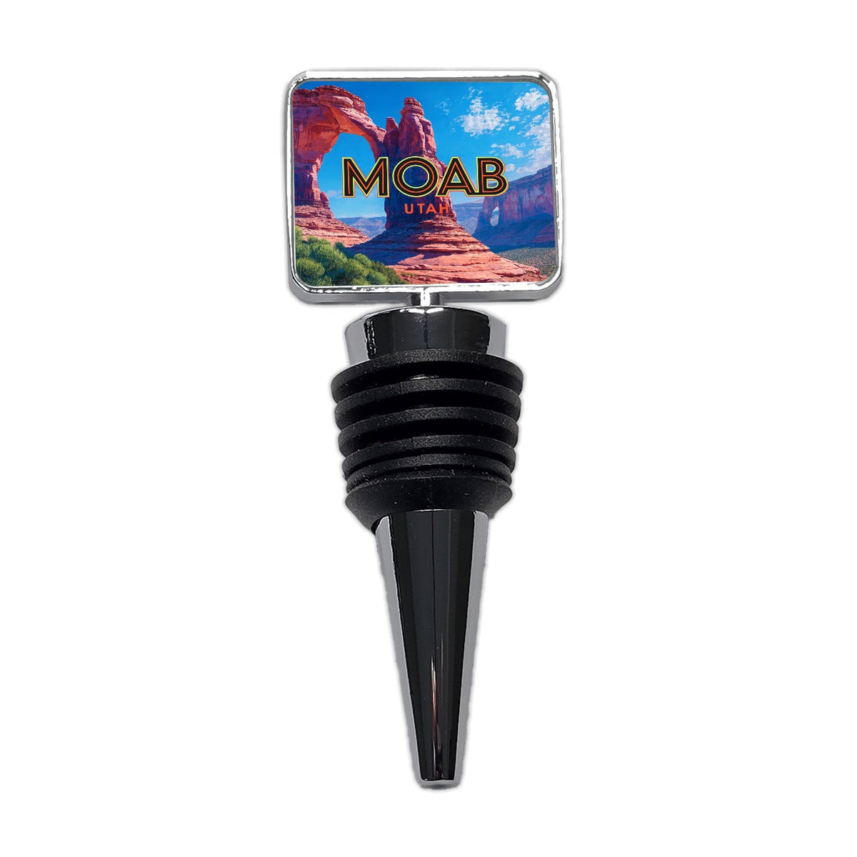 Moab Utah Travel Wine Bottle Stopper