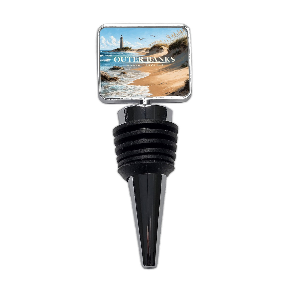 Outer Banks North Carolina Travel Wine Bottle Stopper